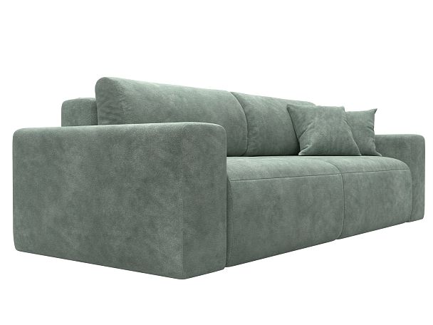 Диван прямой Лига-036 НПБ Классик Велюр зеленый - Вид 3