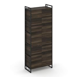 Rift Шкаф 5 ниш широкий RF.SS-51 Дуб Мали/Металл Черный 798*396*2010 - Фото предпросмотра