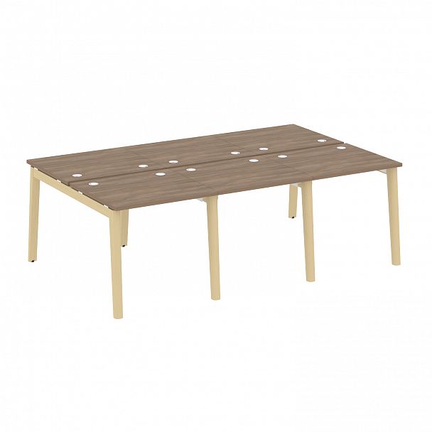 Рабочая станция "Onix wood" OW.D.RS-6.0.7 дуб аризона/дуб светлый - Вид 1