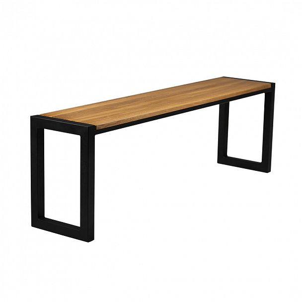 Скамья Гастро, массив дуба - Вид 2