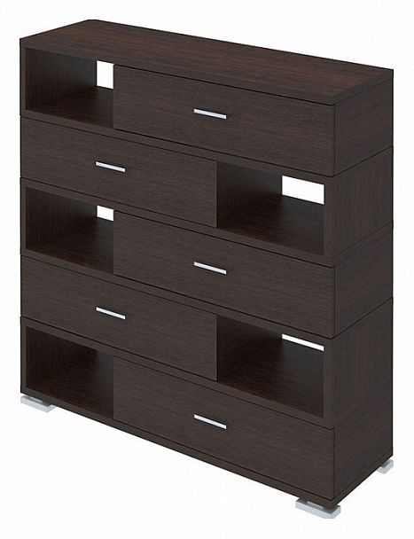 Тумба комбинированная Домино СБ-40/5 Венге - Вид 1