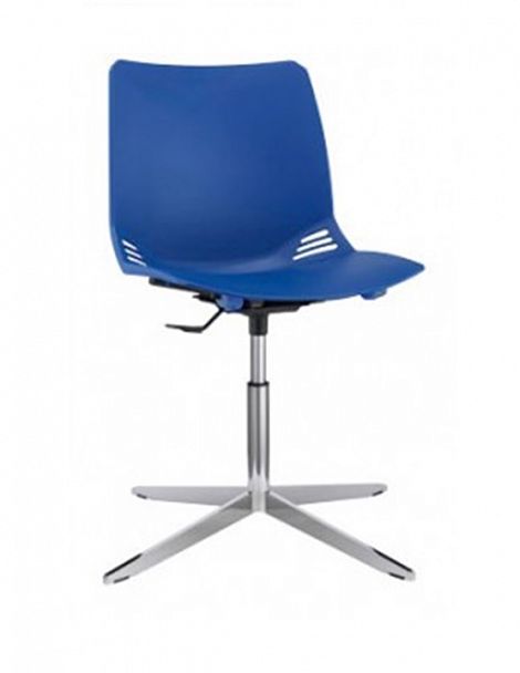 Стул "Race SW КРЕСЛО на основании FIRE", синий - Вид 1