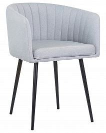 Стул обеденный DOBRIN ALINA (серо-голубая ткань (LAR-106D-23)) - Фото предпросмотра