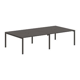Стол 4-х местный EUWST 3116 Мокко/Мокко 3126х1606х750 EDIS - Фото предпросмотра