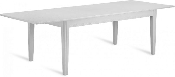 Стол деревянный раздвижной Таурус 180(220,260)х100х76 Белый - Вид 6