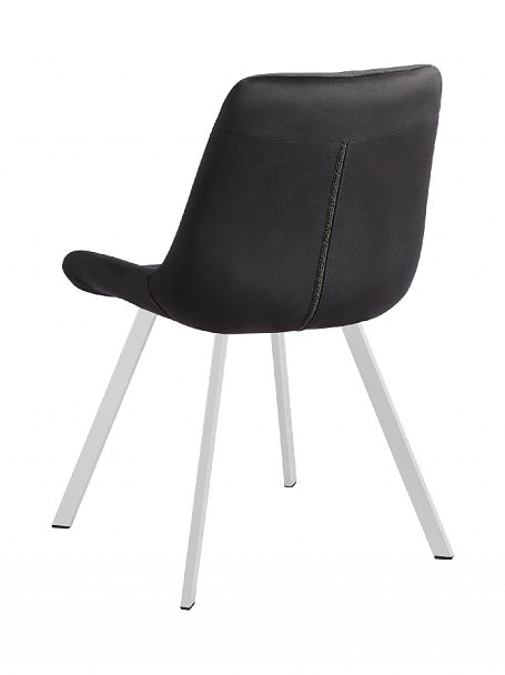 Стул поворотный Эйден М, черный H75/белый - Вид 6