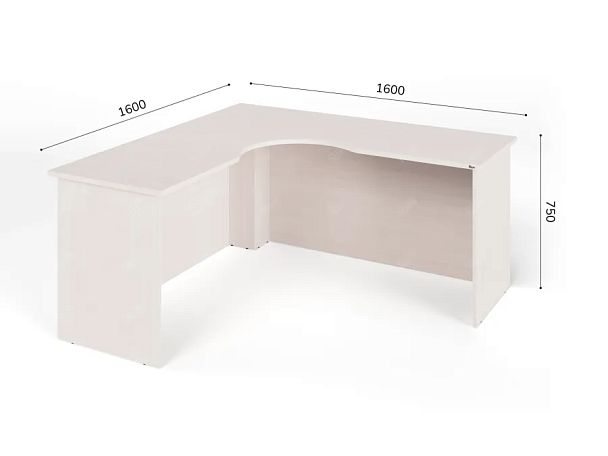 ЛАЙТ / LIGHT RLG006-16x16 Стол Стелс 160x160x75 Дуб Молочный - Вид 2