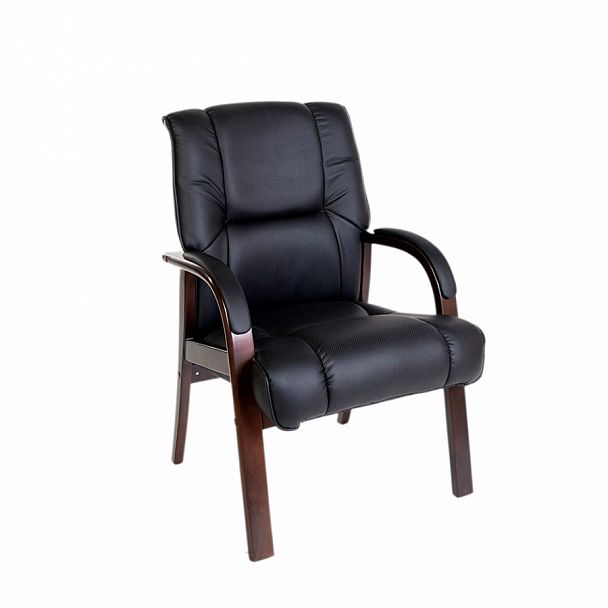 Chair D / Кресло Chair D Chair D 65x67x110 чёрный / тёмный орех - Вид 1