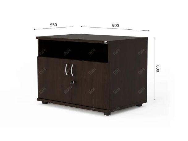 ЛАЙТ / LIGHT RLG018-80x45 Тумба под оргтехнику 80x55x60 Венге - Вид 3