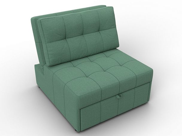 Кресло-кровать Лига-107 (80) Рогожка зеленый - Вид 6