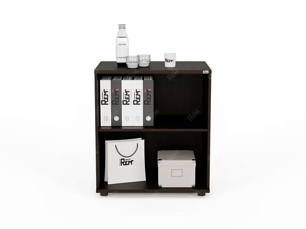 UNITY РШ-12Г ВЕНГЕ Стеллаж открытый Прямой 730х550х832 - Вид 2