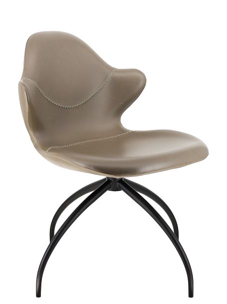 Обеденное кресло Everprof Paradise (Парадайз) Экокожа Серый - Вид 1