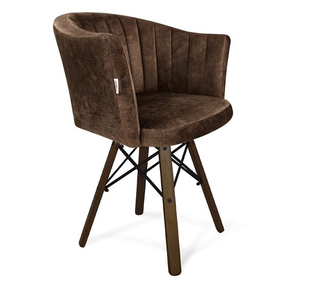 Стул Sheffilton SHT-ST42-1/S70 кофейный трюфель/темный орех/черный - Вид 1