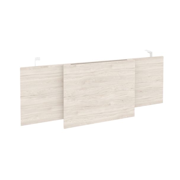 Onix Direct Царга стола руководителя O.M-CSR-3 Денвер светлый/Белый металл 1140*450*54 - Вид 1