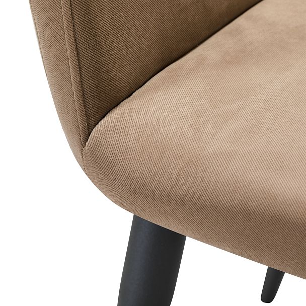 Кресло Oscar Diag beige/черный - Вид 5