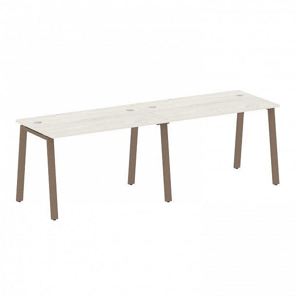 Рабочая станция "Metal System" БА.СМ-2.2 дуб наварра/мокко - Вид 1