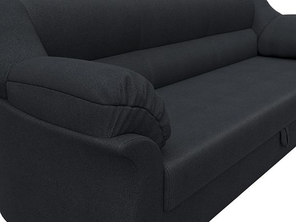 Диван прямой Карнелла Искусственная замша серый - Вид 4