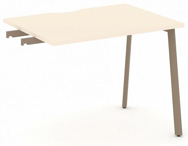 Стол приставка к опорным тумбам " ESTETICA" ES.SPR-1-VP Сатин - Вид 1