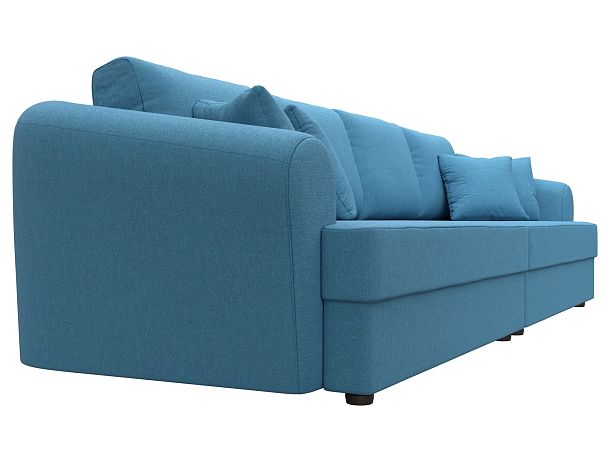 Диван прямой Милтон Рогожка голубой - Вид 3