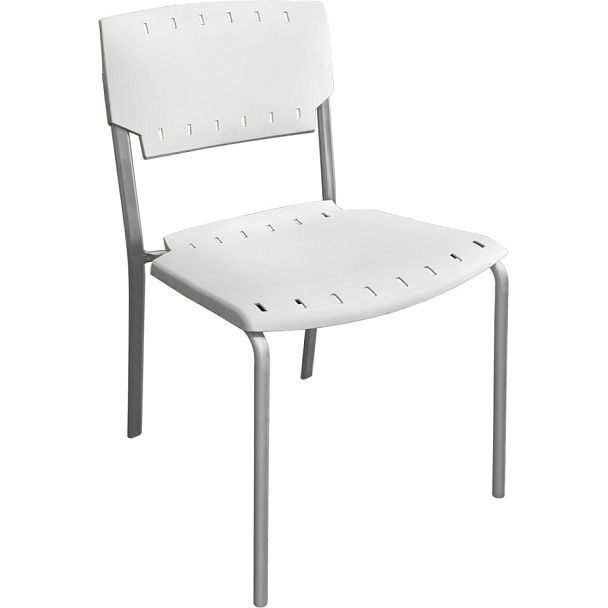 Стул М38-01 белый стопируемый - Вид 1