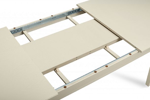 Стол деревянный раздвижной Таурус 180(220,260)х100х76 Cлоновая кость - Вид 8