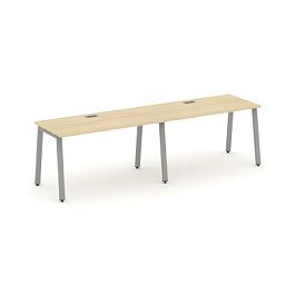 Стайл Проджект Рабочая станция 1 сторон. SN-6A.ORS-001 Акация Лорка/Металл Серый 1960*600*750 - Фото предпросмотра