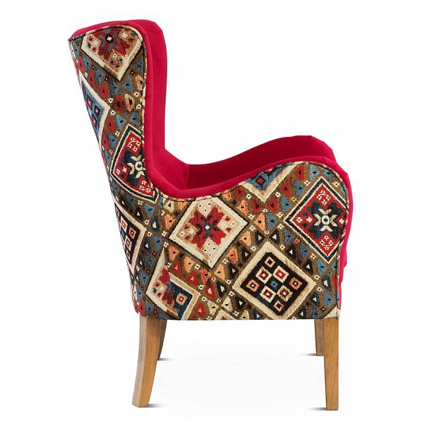 Кресло "Девис 2" красный - Вид 3