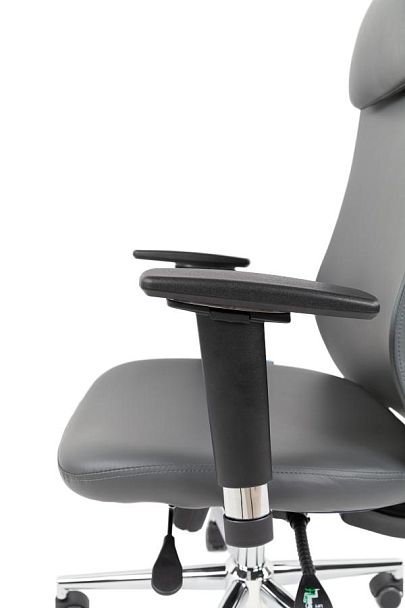 Офисное кресло Chairman 500LUX Россия экокожа cерый - Вид 11