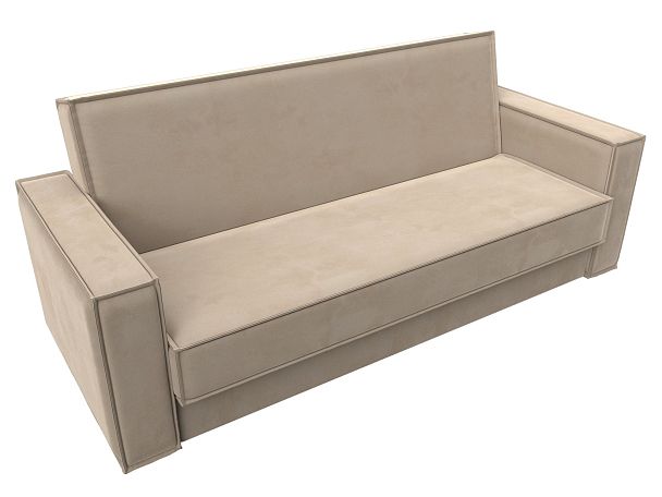 Диван-книжка Куба Велюр бежевый - Вид 5