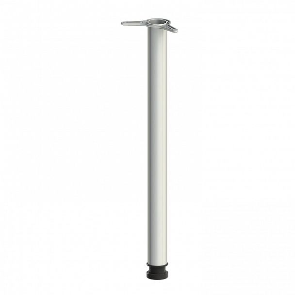 Опора для столов приставных "Арго", длина регулировки 700-740 мм, ХРОМ, АО-404 - Вид 2