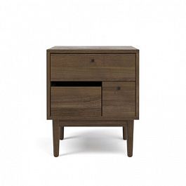 Тумба прикроватная "Brost" орех - Фото предпросмотра