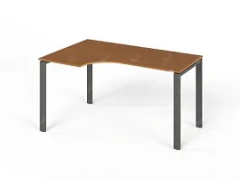 ЛАЙТ / LIGHT RLG016-12x9L Угловой стол 140x90x75 Вишня - Фото предпросмотра