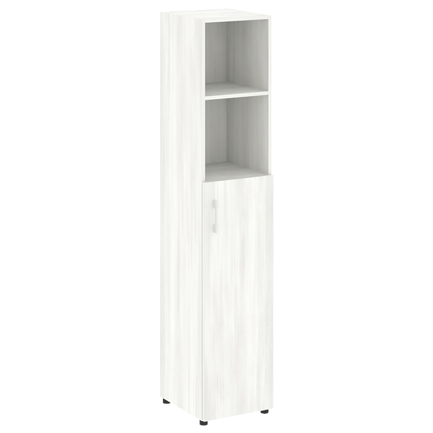 Yalta Шкаф узкий LT.SU-1.6 (R) Снежная патина 400*450*1987 - Вид 1