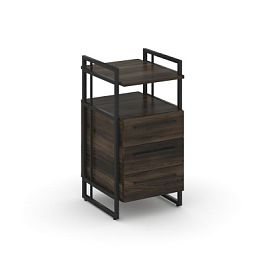 Rift Direct Тумба приставная RF.TPRR-001 Дуб Мали/Металл Черный 424*500*821 - Фото предпросмотра