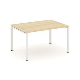 Стайл Проджект Стол переговорный SN-6P.SPRG-002.3 Акация Лорка/Металл Белый 1180*980*750 - Фото предпросмотра