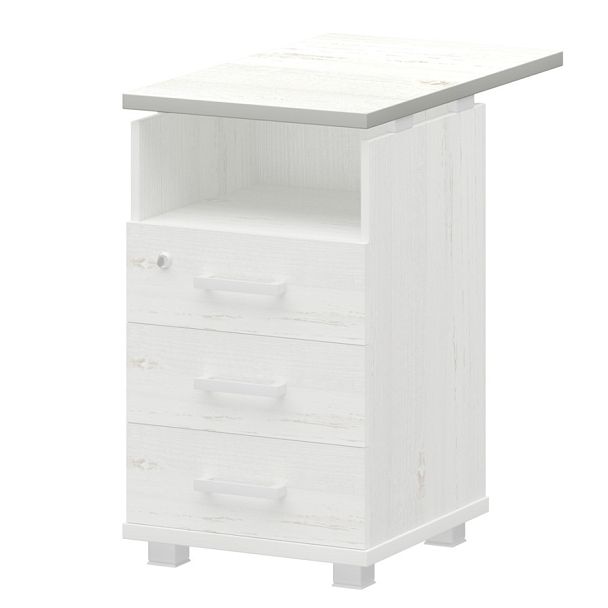 Крышка тумбы НТ-320.73 Сосна винтер 438x730x25 Аргентум - Вид 1