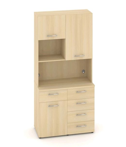 FIT Вариант № 10 MN-010 1200*600/420*2175/2178 Акация Лорка Кухни  без цвета - Вид 1