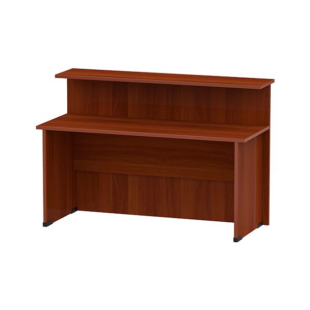 Стойка ресепшн прямая СР-160/60 орех итальянский - Вид 2