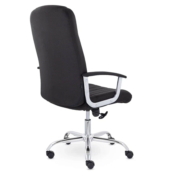 Кресло офисное "Бостон", CH-277, хром, ткань, черный (М-16) - Вид 6