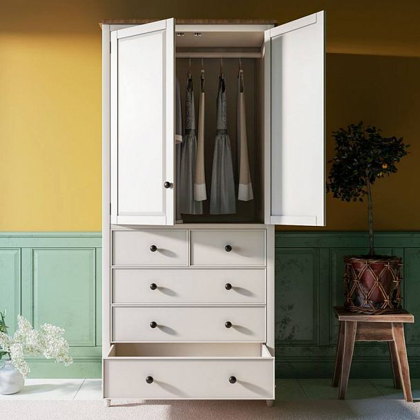 Шкаф двухстворчатый "Odri" с 5 ящ od2127KR5 - Вид 5