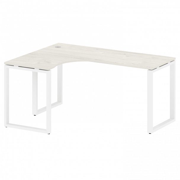 Стол "Metal System" БО.СА-4 дуб наварра/белый - Вид 2