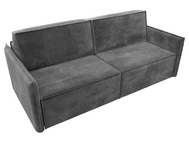 Диван прямой Либерти Велюр серый - Вид 5