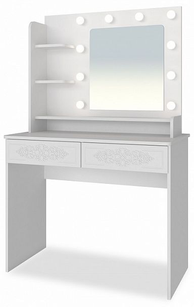 Стол туалетный Ассоль Лайт ТСН-5 (без лампочек) - Вид 1