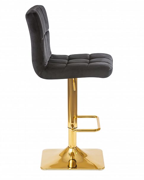 Стул барный DOBRIN GOLDIE (черный велюр (MJ9-101)) - Вид 3