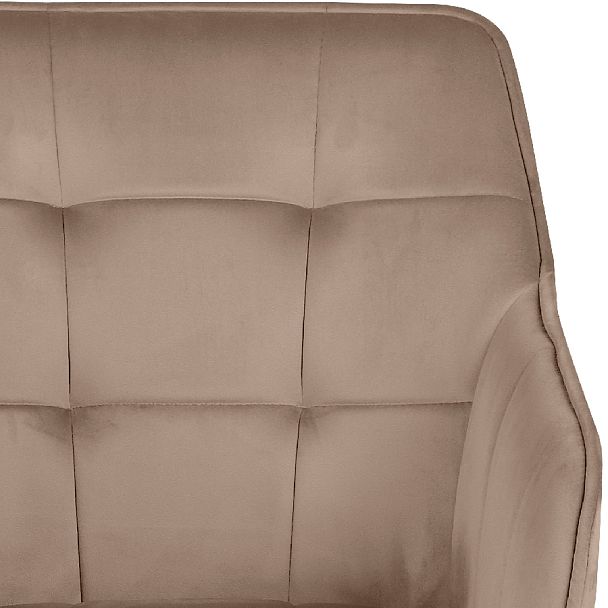 Комплект барных поворотных кресел Мони К, Confetti latte/белый, 2 шт. - Вид 8