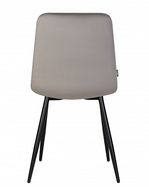 Стул обеденный DOBRIN CHILLY (Темно-серый Holland 18, основание черное) - Вид 5