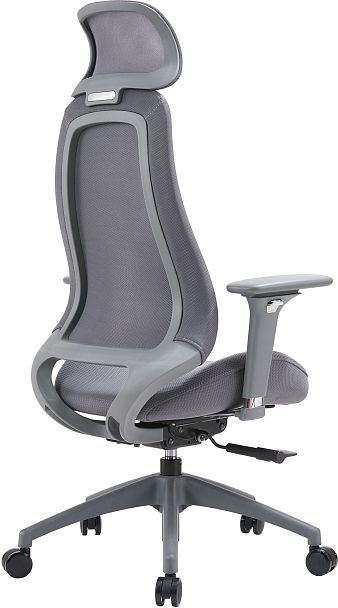 Эргономичное кресло Everprof Ant Grey (Ант Грэй) Ткань Серый - Вид 4