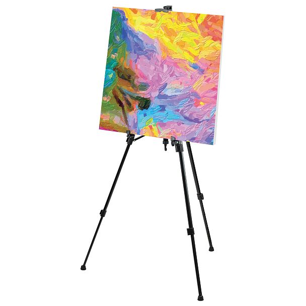 Мольберт-тренога металлический переносной, телескопический, 92х156х80 см, чехол, BRAUBERG ART, 192264 - Вид 5