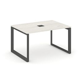 Style Project Next Стол переговорный SN-59O.SPRG-003 Дуб Наварра/Металл Антрацит 1380*980*750 - Фото предпросмотра