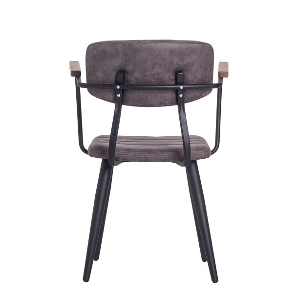 Стул Kato с подлокотниками, велюр, массив бука - Вид 5